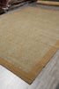 Load image into Gallery viewer, 10.1 x 13 Quality Handmade Modern Transitional Rug Green Brown #F-4412