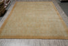 Load image into Gallery viewer, 10.1 x 13 Quality Handmade Modern Transitional Rug Green Brown #F-4412
