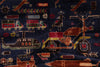 Load image into Gallery viewer, 3 x 5.4 War Rug Handmade Wool Tank, Gun, Helicopter #F-3260