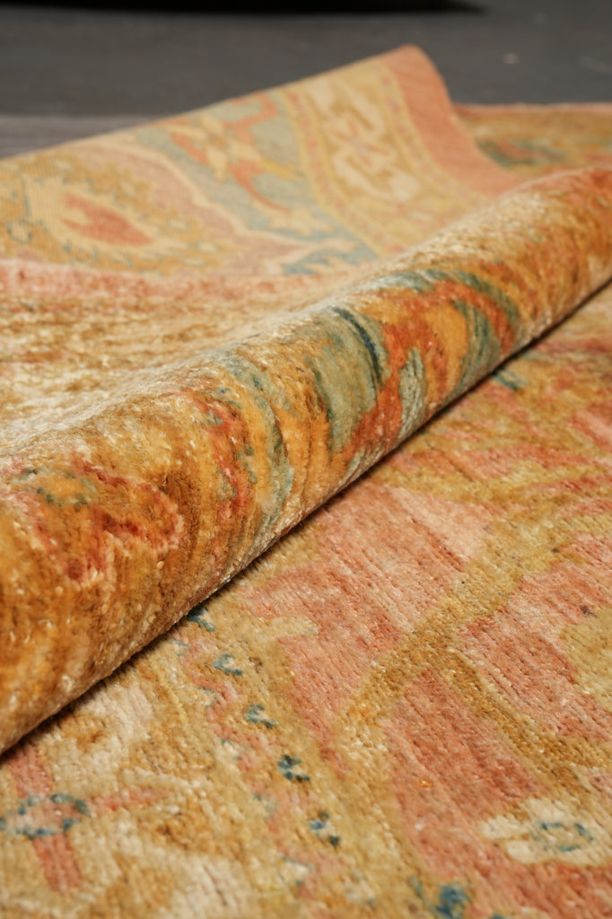 11.4 x 14.7 Quality Handmade Zigler Rug Fine Soft Ghazni Wool #F-4413