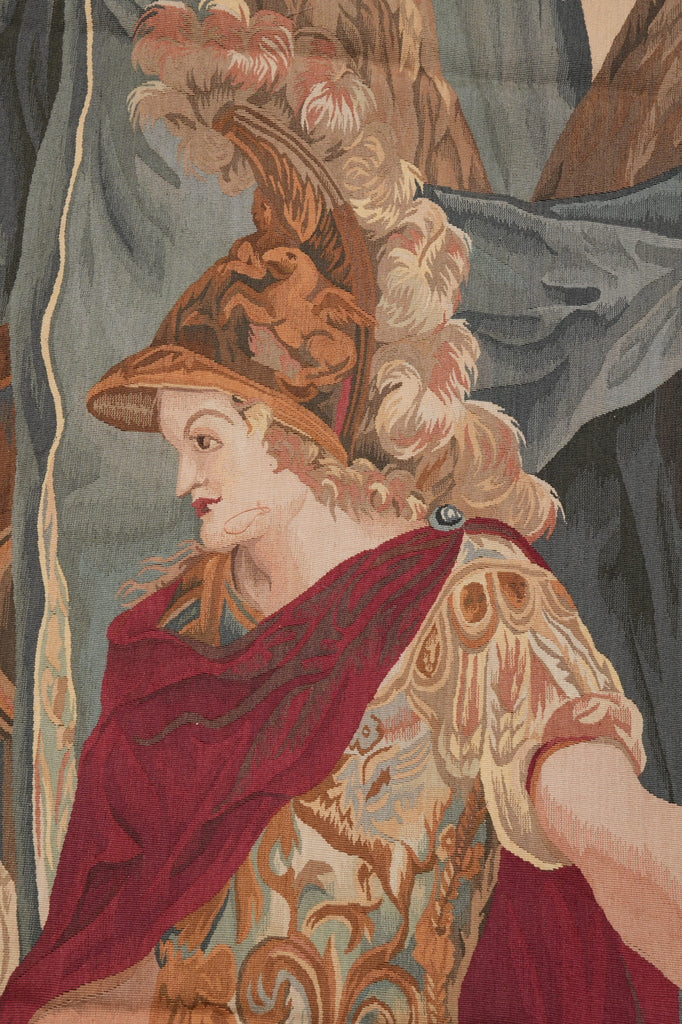 9 x 9 Pictorial Tapestry Hanging Rug #F-3032