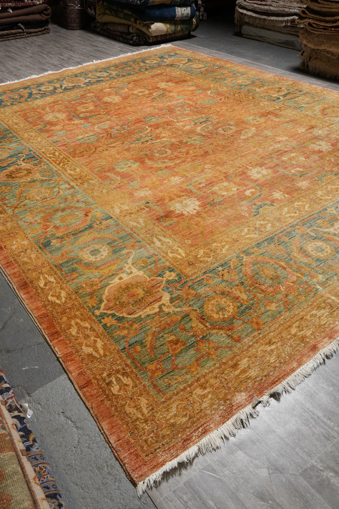 11.4 x 14.7 Quality Handmade Zigler Rug Fine Soft Ghazni Wool #F-4413