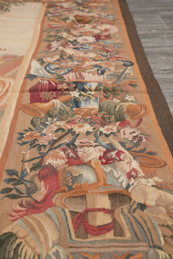 9 x 9 Pictorial Tapestry Hanging Rug #F-3032