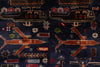 Load image into Gallery viewer, 3 x 5.4 War Rug Handmade Wool Tank, Gun, Helicopter #F-3260