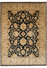 Load image into Gallery viewer, 9 x 12 Black Handmade Chobi Peshawar Zigler Rug #PIX-13205