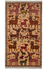 Load image into Gallery viewer, 4 x 7 Afghan Tribal Baluch Animal Motif Rug #F-3244