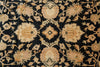 Load image into Gallery viewer, 9 x 12 Black Handmade Chobi Peshawar Zigler Rug #PIX-13205