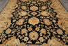 Load image into Gallery viewer, 9 x 12 Black Handmade Chobi Peshawar Zigler Rug #PIX-13205