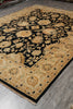 Load image into Gallery viewer, 9 x 12 Black Handmade Chobi Peshawar Zigler Rug #PIX-13205