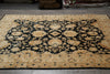 Load image into Gallery viewer, 9 x 12 Black Handmade Chobi Peshawar Zigler Rug #PIX-13205