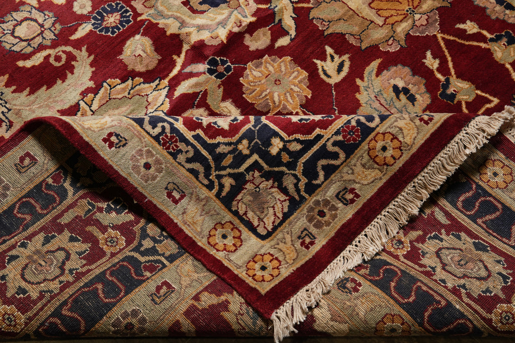 9 x 12 Quality Hand-Knotted Jaipur Rug Rich Colors #PIX-3899