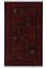 Load image into Gallery viewer, 4 x 6.7 Afghan Tribal Animal Motif Wool Rug #F-3259