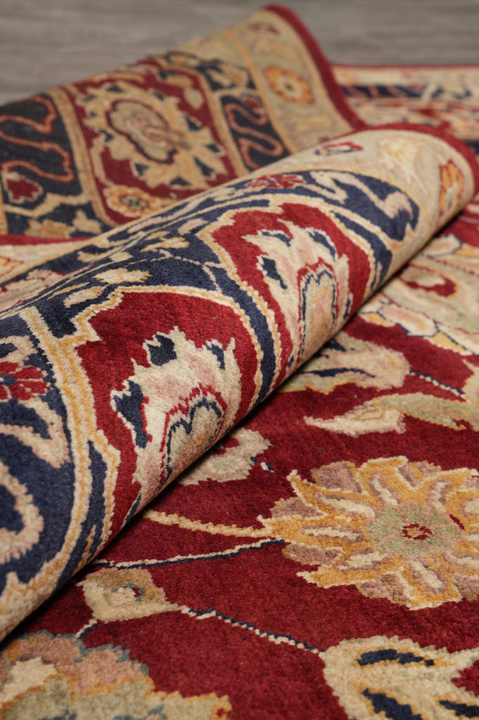 9 x 12 Quality Hand-Knotted Jaipur Rug Rich Colors #PIX-3899