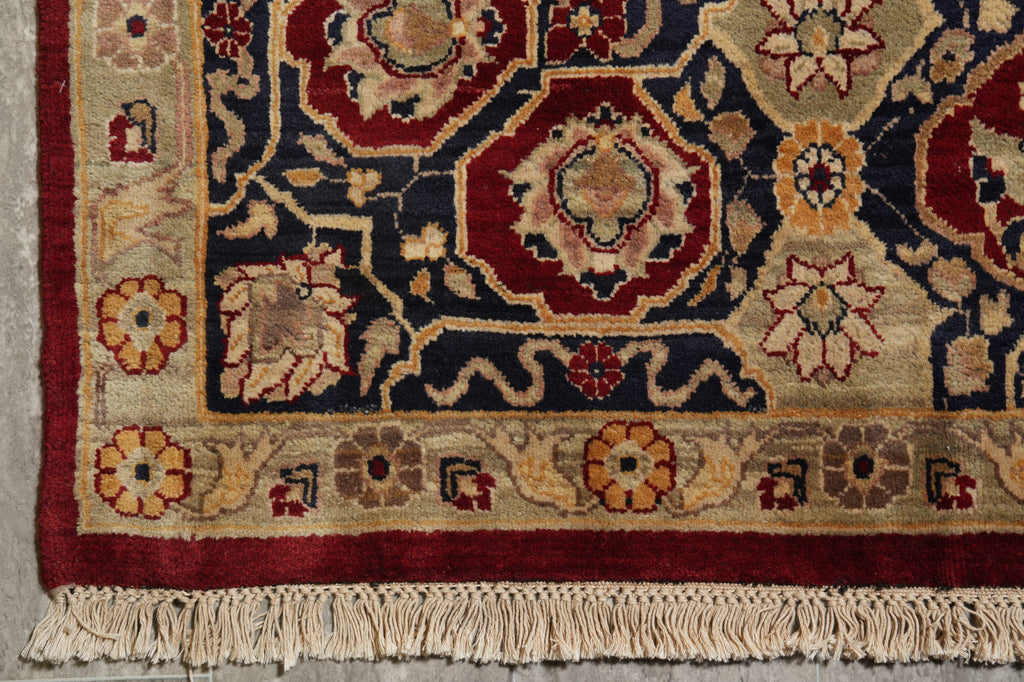 9 x 12 Quality Hand-Knotted Jaipur Rug Rich Colors #PIX-3899