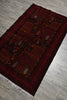 Load image into Gallery viewer, 4 x 6.7 Afghan Tribal Animal Motif Wool Rug #F-3259