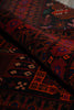 Load image into Gallery viewer, 3.6 x 6.7 Tribal Art and Craft Handmade Wool Afghan Rug #F-3243