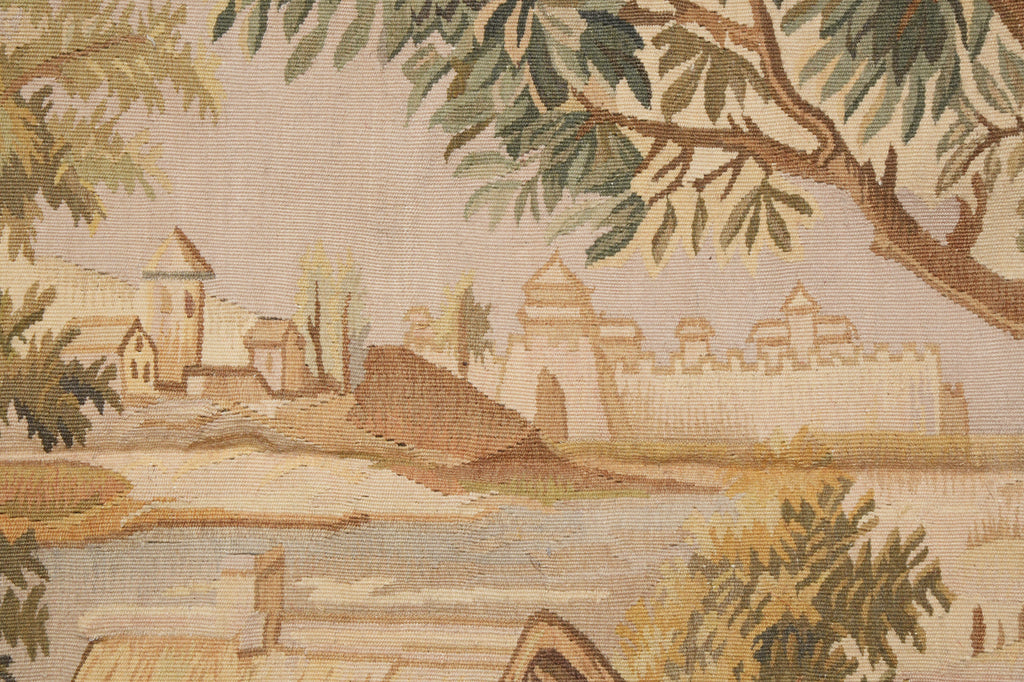 4.4 x 7 FALL SCENERY Hanging Tapestry HANDMADE Fall Colors #F-3033