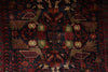 Load image into Gallery viewer, 4.3 x 6.7 Tribal Rug with Bird &amp; Peacock Motifs #F-3254