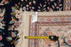 Load image into Gallery viewer, 9 x 12 New Handmade Wool Carpet Dark Blue #PIX-3177