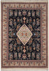 Load image into Gallery viewer, 9 x 12 New Handmade Wool Carpet Dark Blue #PIX-3177