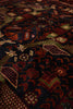 Load image into Gallery viewer, 4.3 x 6.7 Tribal Rug with Bird &amp; Peacock Motifs #F-3254