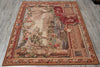 Load image into Gallery viewer, 5 x 6 Pictorial Tapestry Fall SCINERY HANDMADE French 17 Century Style #PIX-14731