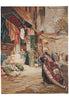 Load image into Gallery viewer, 4 x 6 TAPESTRY Pictorial Hand-Knotted Carpet Market #PIX-11450