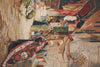Load image into Gallery viewer, 4 x 6 TAPESTRY Pictorial Hand-Knotted Carpet Market #PIX-11450