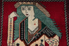 Load image into Gallery viewer, 3 x 4.9 Hand-Knotted Pictorial Primitive Rug #F-3261