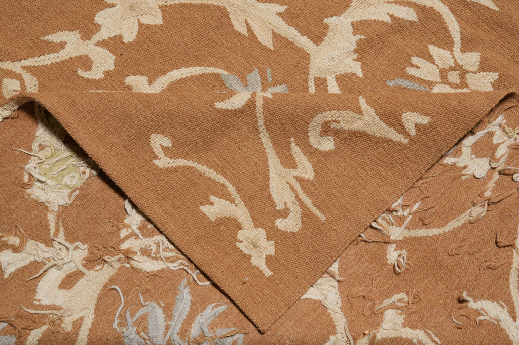 9 x 12.6 Handmade Contemporary Transitional Wool Rug FLAT WEAVE Ralph Lauren #PIX-14612