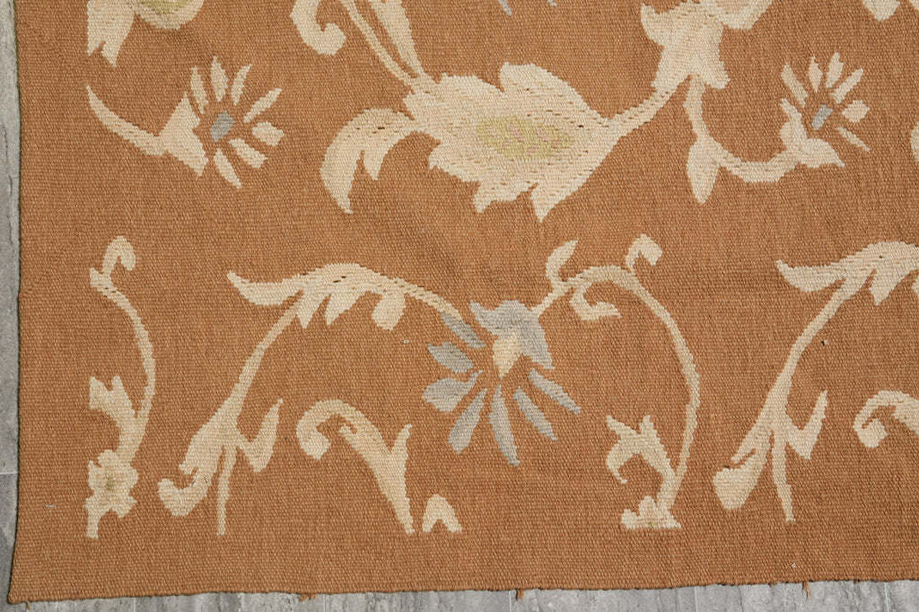 9 x 12.6 Handmade Contemporary Transitional Wool Rug FLAT WEAVE Ralph Lauren #PIX-14612