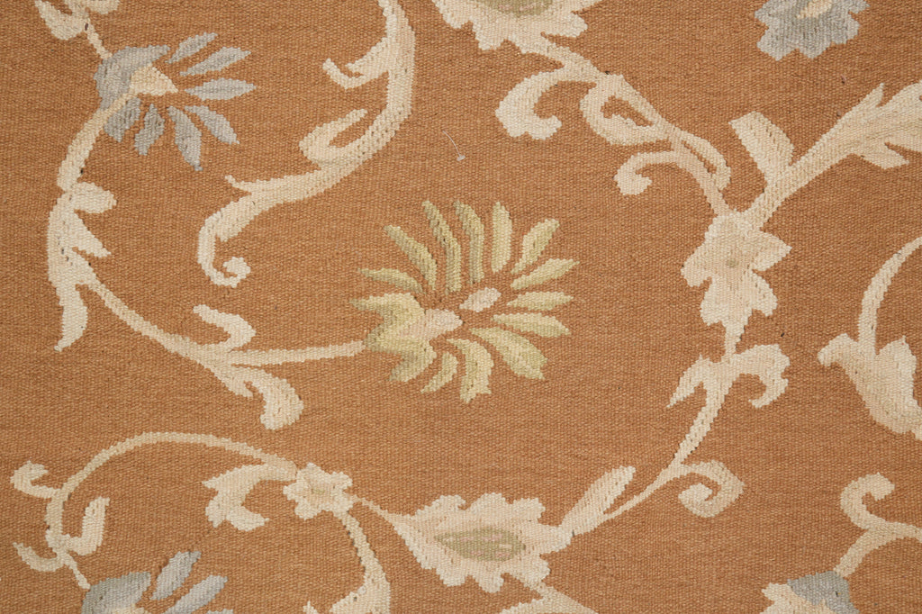 9 x 12.6 Handmade Contemporary Transitional Wool Rug FLAT WEAVE Ralph Lauren #PIX-14612