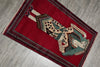 Load image into Gallery viewer, 3 x 4.9 Hand-Knotted Pictorial Primitive Rug #F-3261