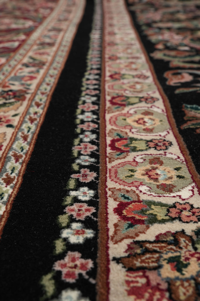 9 x 12 Wool and Silk Fine Quality Carpet French Pattern #LA-53066