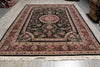 Load image into Gallery viewer, 9 x 12 Wool and Silk Fine Quality Carpet French Pattern #LA-53066