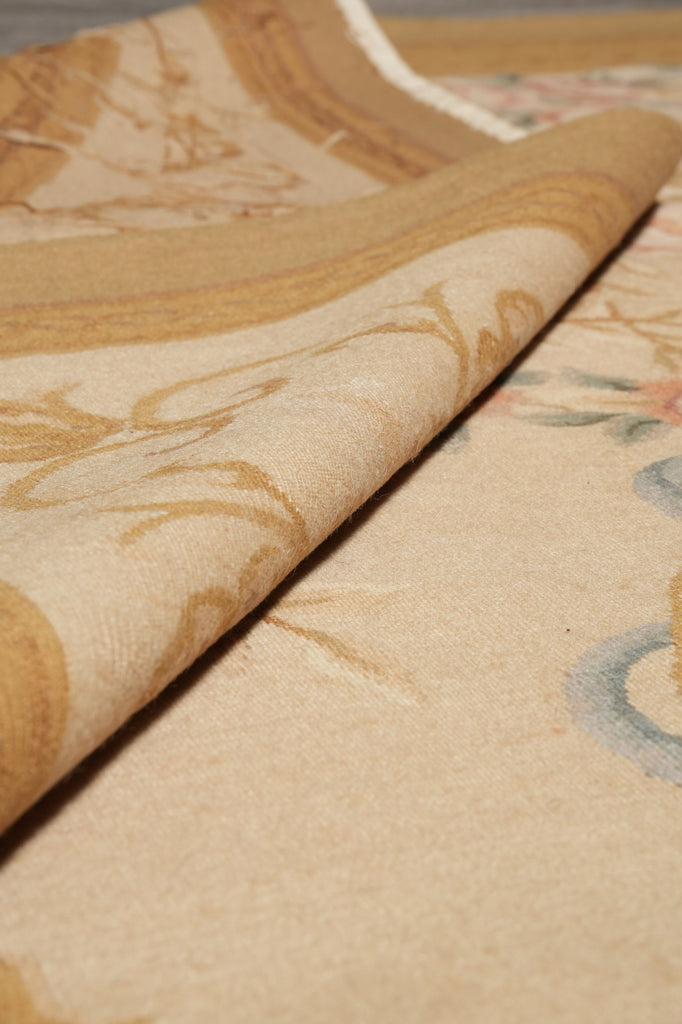 9 x 12 Handmade Aubusson Flat Weave French 17 Century Style #PIX-14758