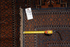 Load image into Gallery viewer, 3.7 x 6.6 Hand-Knotted Afghan Herati Wool Rug #F-3241