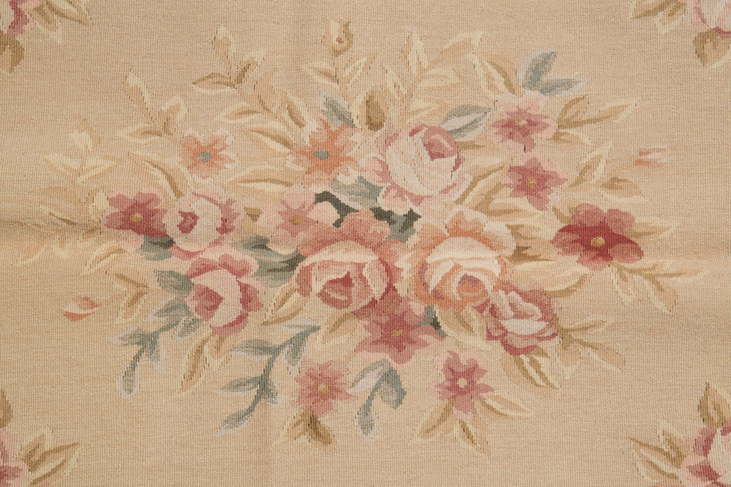 9 x 12 Handmade Aubusson Flat Weave French 17 Century Style #PIX-14758