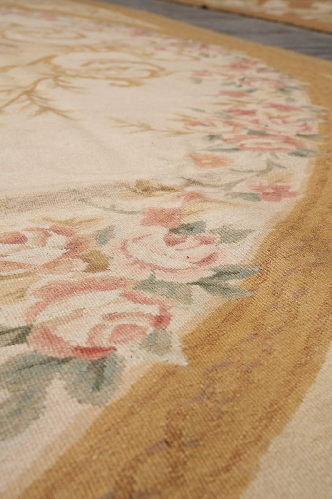 9 x 12 Handmade Aubusson Flat Weave French 17 Century Style #PIX-14758