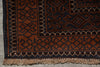 Load image into Gallery viewer, 3.7 x 6.6 Hand-Knotted Afghan Herati Wool Rug #F-3241