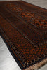Load image into Gallery viewer, 3.7 x 6.6 Hand-Knotted Afghan Herati Wool Rug #F-3241
