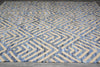 Load image into Gallery viewer, 9 x 12 New Handmade Flat Weave Wool Modern Rug Wool and Bamboo Silk  #F-4078