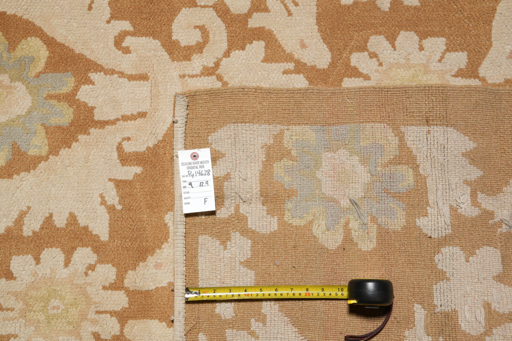 9 x 12.9 Contemporary Hand-Knotted Rug Ralf Lauren TRANSITIONAL CARPET #PIX-14628