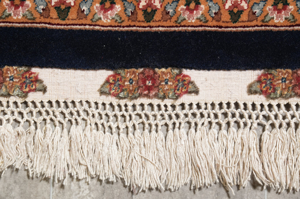 8.7 x 11.7 Super Fine Quality Wool and Silk Handmade Rug #PIX-14337