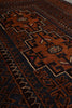 Load image into Gallery viewer, 3.7 x 6.6 Hand-Knotted Afghan Herati Wool Rug #F-3241
