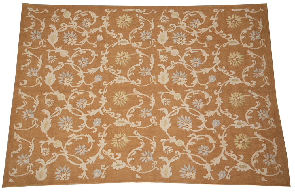 9 x 12.4 Handmade Contemporary Transitional Flat Weave Rug #LA-53051