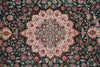 Load image into Gallery viewer, 9.3 x 12 Emerald Green  Fine Handmade Pakistan Carpet #PIX-3161