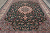 Load image into Gallery viewer, 9.3 x 12 Emerald Green  Fine Handmade Pakistan Carpet #PIX-3161