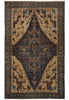 Load image into Gallery viewer, 4 x 7 Detailed Animal Motif Tribal Rug Lovely One Of a Kind #F-3251