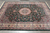Load image into Gallery viewer, 9.3 x 12 Emerald Green  Fine Handmade Pakistan Carpet #PIX-3161